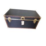 STORAGE TRUNK APPROX. 31” WIDE X 16.5” DEEP X 15.5” TALL