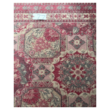 VINTAGE PERSIAN STYLE PATTERN RUG APPROX. 63” X 90”