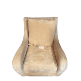 EXCELLENCE STILL EXISTS BY SOUTH WOOD HICKORY, NC UPHOLSTERED ACCENT CHAIR APPROX. 33” WIDE X 42” DEEP X 39” TALL