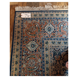 VINTAGE PERSIAN STYLE PATTERN RUG APPROX. 120” X 101”
