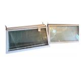 6 VINTAGE/ANTIQUE CRANK-OUT STYLE WINDOWS APPROX. 39.25” X 20.25”