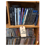 ASSORTMENT OF DVD’S TO INCLUDE FRIENDS SEASONS 1-10, THE BAND OF BROTHERS COMPLETE SET, LIFE OF PI, 2 METALLICA, GAME OF THRONES SEASONS 1-2, LORD OF THE RINGS, THE HOBBIT, ETC.; ASSORTED CD’S TO 