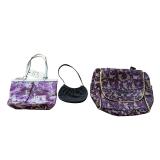 COACH HORSE CARRIAGE TOTE BAG, NINE WEST HAND BAG, PETUNIA PICKLE BOTTOM COMPUTER CARRIER