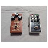 MXR PRIME DISTORTION PEDAL AND EHX ELCTROHARMONIX BATTALTION BASS PREAMP AND DRIVE.