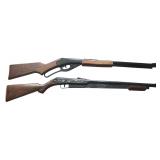 2 DAISY BB GUNS: 1 MODEL 25, 1 MODEL 1938B