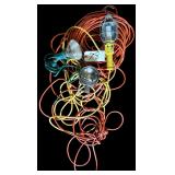 HANDHELD SHOP LIGHT, GARDEN LIGHT, EXTENSION CORD, MOTORCYCLE HEADLIGHT