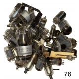 ASSORTMENT OF RADIO VACUUM TUBES TO INCLUDE RCA RADIOTRON AND OTHERS