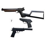 GAMO P-23 AIR PISTOL, CROSMAN AIR RIFLE, CROSMAN 1911BB AIR PISTOL