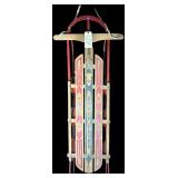 VINTAGE METAL AND WOOD ROYAL RACER SLED