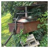 JACKSON LAWN CART AS-FOUND, FIRE PIT AS-FOUND