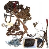 RATCHET PULLER, CHAIN BINDER, AND ASSORTMENT OF CHAIN
