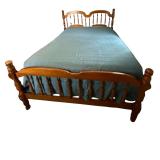 FULL SIZE WOODEN BED FRAME