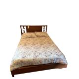 BASSETT FULL SIZE WOODEN BED FRAME
