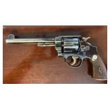 SMITH & WESSON 6-SHOT .44 SPECIAL REVOLVER, SERIAL NO. 36349, WITH MATCHING SERIAL NUMBERS ON FRAME, BARREL, AND CYLINDER, AND APPROX. 6 1/2 IN. BARREL