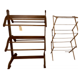 WOODEN QUILT RACK, WOODEN DRYING RACK