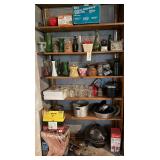 CHARCOAL GRILL, VINTAGE ICE CREAM FREEZER COMPONENTS (MISSING CABINET), POTTERY, DEEP FRYER, FOOD DEHYDRATOR, IRON, THE FOOT FIXER FOOT SOAKING SYSTEM, AND MORE