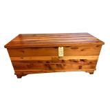CEDAR CHEST APPROX. 20.5” TALL X 47” WIDE X 20” DEEP