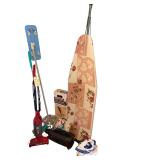 DIRT DEVIL VIBE QUICK-PATH VACUUM CLEANER, ORECK IRON, IRONING BOARD, ORECK HANDHELD VACUUM CLEANER, SWIFFER, OTHER MULTI-SURFACE SPRAY MOP