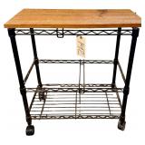 METAL ROLLING CART