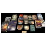 ASSORTMENT OF DR. DAVID JEREMIAH BOOKS, BIBLES, DVD