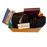 ASSORTED 45 RPM VINYL RECORDS TO INCLUDE ALICE COOPER, THE ROLLING STONES, JOHNNY MATHIS, AND OTHERS