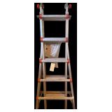 LITTLE GIANT LADDER SYSTEM TYPE 1A (300 LBS. RATING, MEASURES 6’ FOLDED)