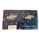1992 MAXX RACE CARDS 5TH ANNIV. EDITION 300-CARD SEALED BLACK BINDER; OTHER MAXX RACE CARDS SEALED BLACK BINDER