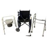 DRIVE WHEELCHAIR, WALKER, POTTY SEAT