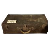 VINTAGE BRIEFCASE (NO KEY) W/ CONTENTS