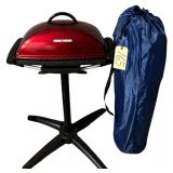 GEORGE FOREMAN INDOOR-OUTDOOR GRILL FOR 12+ SERVINGS, FOLDING CAMPING CHAIR