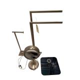 STAINLESS STEEL TOWEL RACK, STAINLESS STEEL TOILET PAPER RACK, LIGHTED MIRROR, BMI SCALE