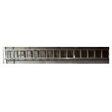 WERNER MODEL D1332-2 EXTENSION LADDER - 24
