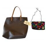 MICHAEL KORS HANDBAG, MULTICOLOR CLUTCH