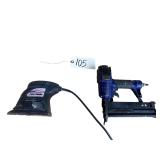 DRILL MASTER PALM SANDER, CENTRAL PNEUMATIC NAILER