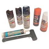 Rust-Oleum Spray Paints and Hammer Lot