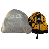 INTEX AIR MATTRESS, TRAIL MAKER EQUIPMENT BACKPACK
