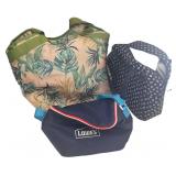 3 Tote and Shoulder Bags, Assorted