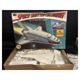 Open Box 1979 Revell Space Shuttle Columbia As-Is