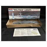 Open Box Monogram German 'Wolfpack' U-Boat