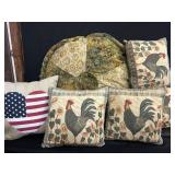 Large Lot of Decorative Pillows