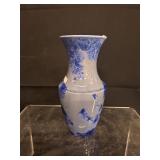 Signed Crystalline Glazed Porcelain Vase