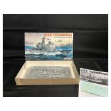 Open Box Dragon USS Ticonderoga CG-47