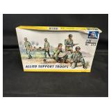 Open Box Italeri Allied Support Troops