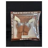 New Roy Rogers Cowhide Pistol/Holster Set