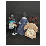 African American Folk Art Rag Dolls