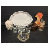 Misc. Kitchen Lot/Vase/Wall decor