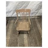 Children's Vintage Rocking Chair