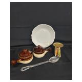 Brown Drip Glaze French Onion Bowls and more