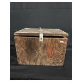Primitive Wood Storage Box