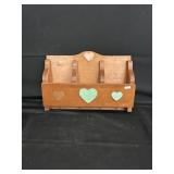 Vintage Wooden Wall Organizer